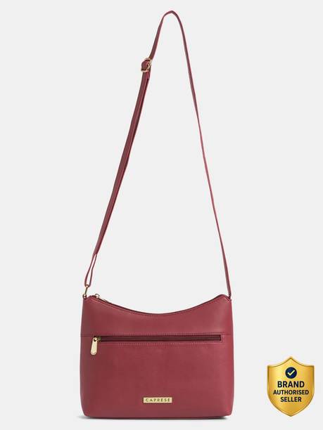 Ash Sling Medium Cherry Red Bag for Women Sling Bag