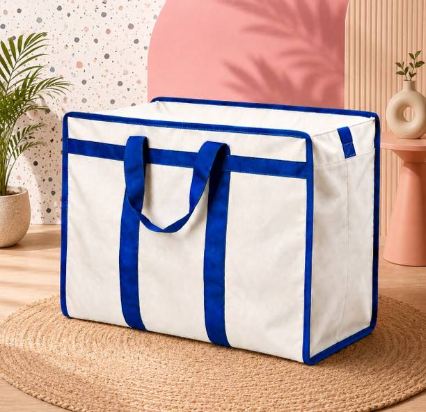 80 L Hand Duffel Bag - Multipurpose storage trevel bag grocery shopping bag-16 - Multicolor - Large Capacity