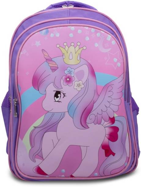 KWICKCLICK Unicorn Princess School Backpack Waterproof Backpack