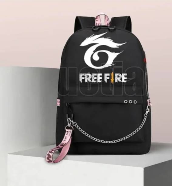 RISHI ENTERPRISE Trending Free Fire Backpack for Free fire Lover वाटरप्रूफ
