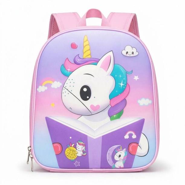 vixoraa Unicorn kids bag Waterproof School Bag