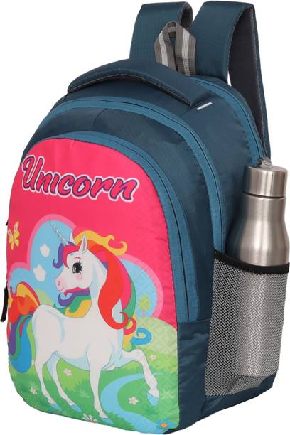 AXONSTAR Lightweight Unisex Kids Cartoon Print/Boys/Girls(lkg to 4th std) kids school bag Waterproof Backpack