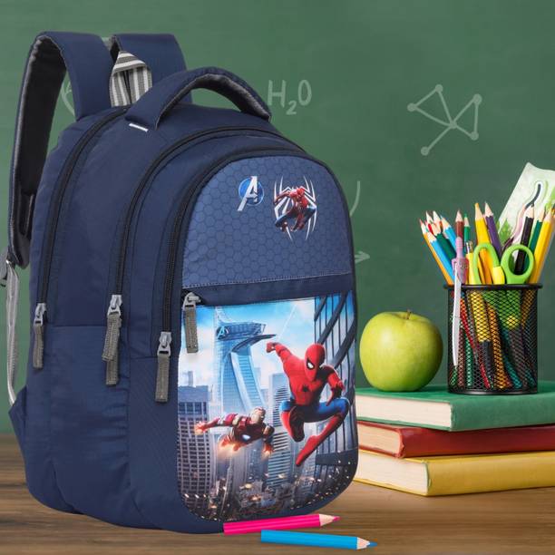 rts bags Heavy Duty Unisex Kid's 20L Spiderman School Bag for (Nursery to 1st class) Waterproof School Bag