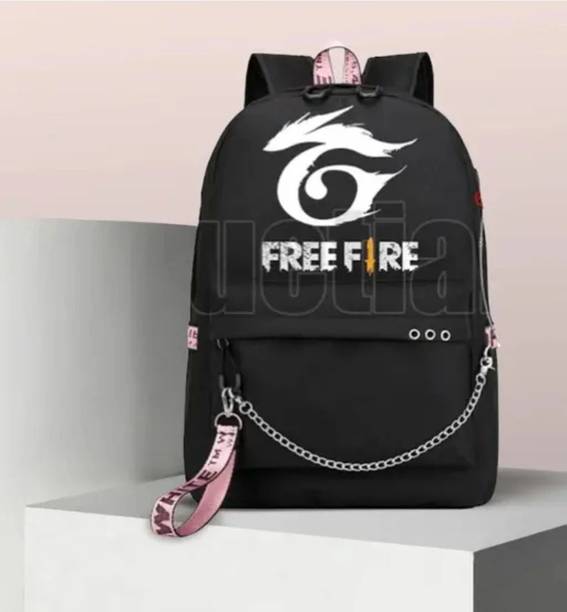 RISHI ENTERPRISE Trending Free Fire Waterproof Backpack