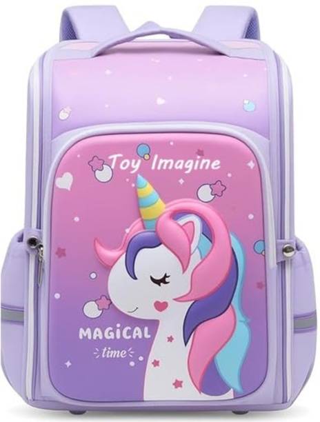 JINANSH Kids Unicorn School Backpack for Girls | Lightweight Waterproof School Bag Waterproof Backpack