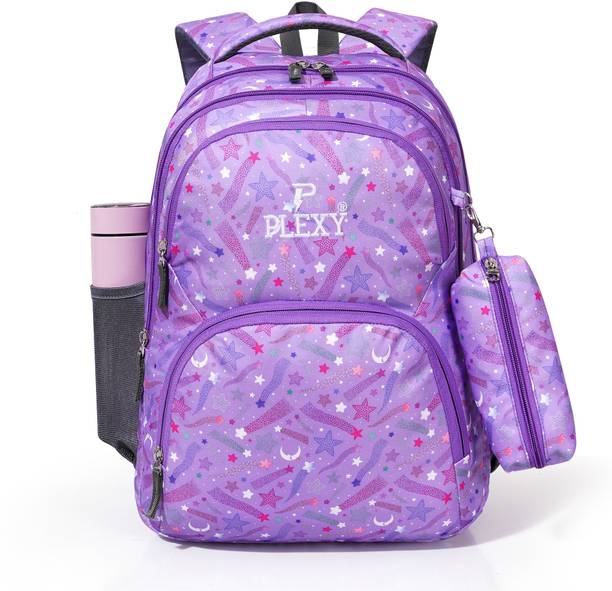 PLEXY Teen Girls' Backpack for School Backpack Teens Middle School Students Bookbag. Waterproof School Bag
