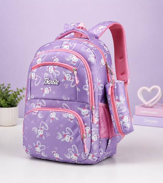 JANSHU WITH JS DEVICE Water Resistance School Bag for Girls 35 L Laptop Backpack
