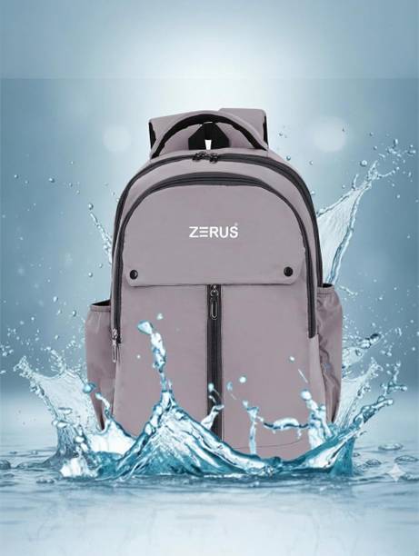 ZERUS Stylish Laptop Backpack with Sleek Minimal Design and Functional Storage Waterproof School Bag