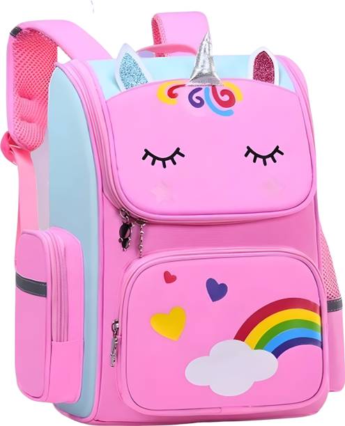 Bembika School Bag for Boys and Girls, Toddler Preschool bag, Perfect Book Bag-Unicorn School Bag