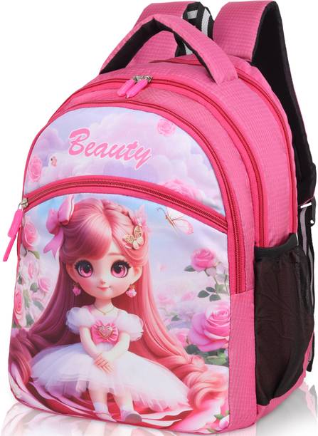 SJ Enterprises School Bag for Boys & Girls Lightweight Kids Backpack bag Cartoon Bag Waterproof School Bag
