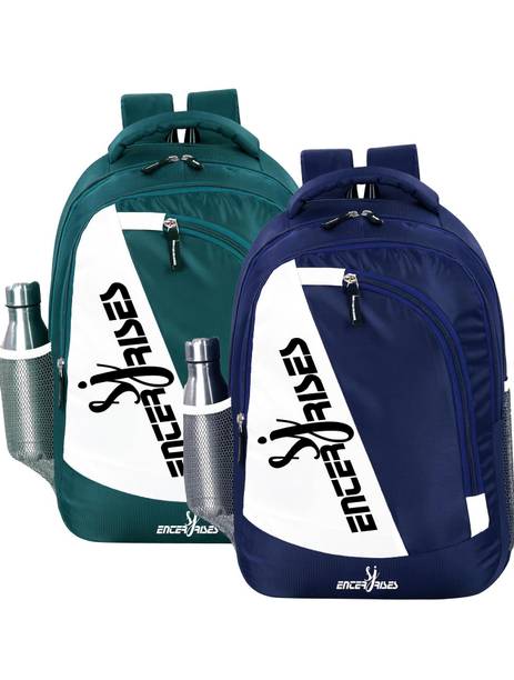 SJ Enterprises combo 2set Bag backpack/ office/Laptop Backpack For Girls & Boys Waterproof School Bag