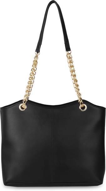 Women Black Shoulder Bag Price in India