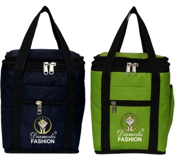 diamodis fashion All Age Combo 2 Lunch Bags Tiffin Bags Branded Premium Quality 07 School Office Waterproof Lunch Bag