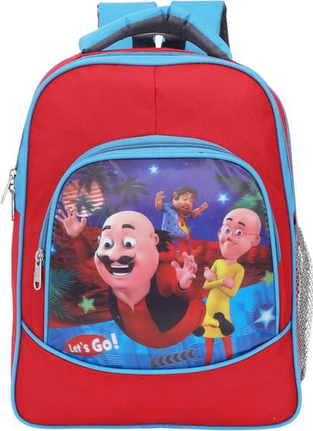 ARISTOTOUR Motu Patlu Pre-school 35.5 cm Nursery (LKG/UKG/1st to 5th std) Boys & Girls Bags Waterproof School Bag