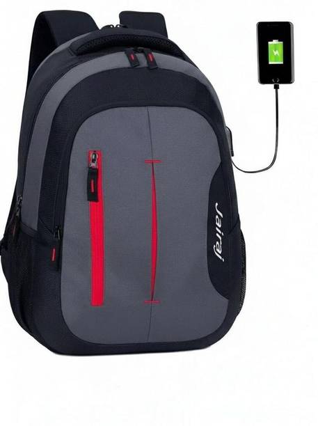 JAIRAJ OVERSEAS laptop Office College Black Blue Bag Waterproof Backpack