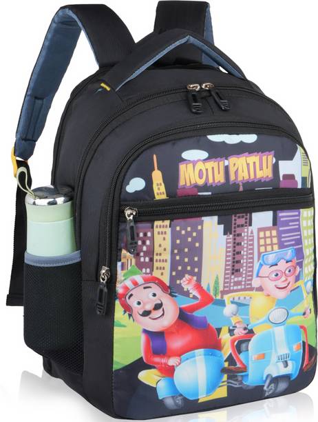 SJ Enterprises Kids School Bag Backpack for Nursery to Class 5 Cartoon Printed Bag for School Waterproof School Bag