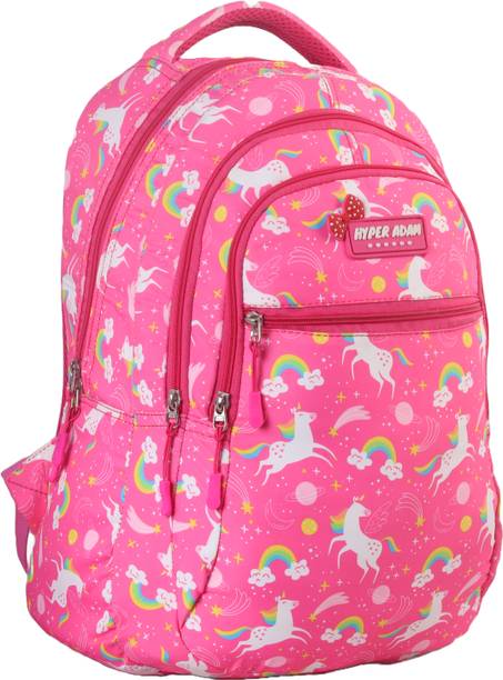 Hyper Adam for Girls College Backpack Coaching Bag School Tuition Bag Waterproof School Bag