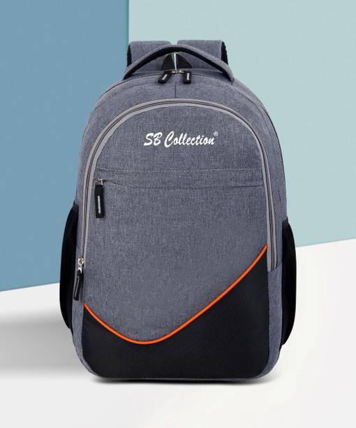 SBCOLLECTION Classy Unisex Print Texture Comfortable Use for Class 1st to 9th Coaching Picnic Waterproof School Bag