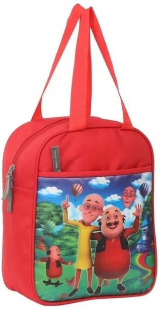 AIIROZSS Trendy Motu-Patlu Lightweight School & Picnic Lunch/Tiffin Bag for Boys & Girls Waterproof School Bag