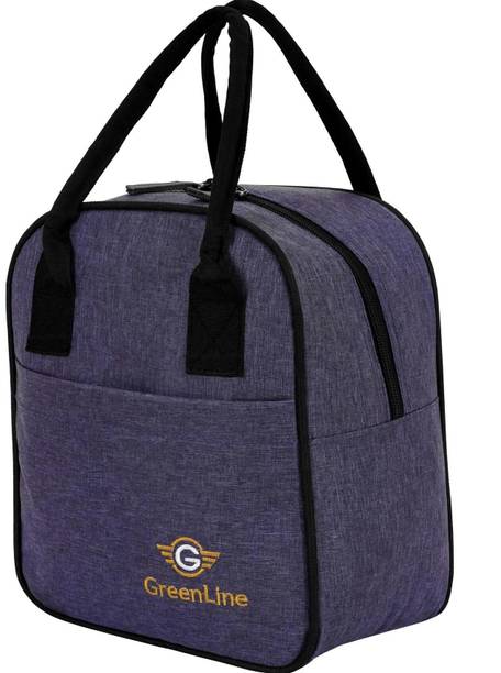 GREENLINE 10L,Insulated Lunch Tiffin Bag for School Collage Office &Picnic for Boys & girl Waterproof Lunch Bag