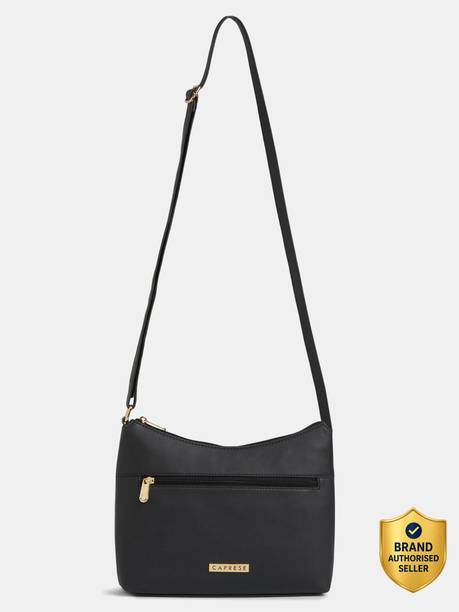 Ash Sling Medium Black Bag for Women Sling Bag