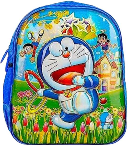 Trending Needs Doreamon School Bag // 3D Embossed Doremon School Bag for Kids Waterproof School Bag