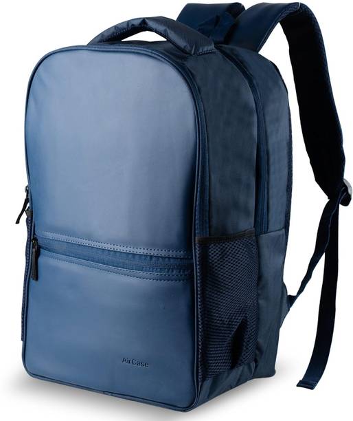 AirCase Vintage 32L Laptop Backpack for Men & Women | Fits 15.6" | Cobalt Laptop Bag