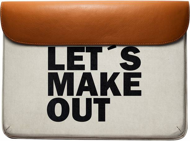 DailyObjects Lets Make Out Real Laptop Bag