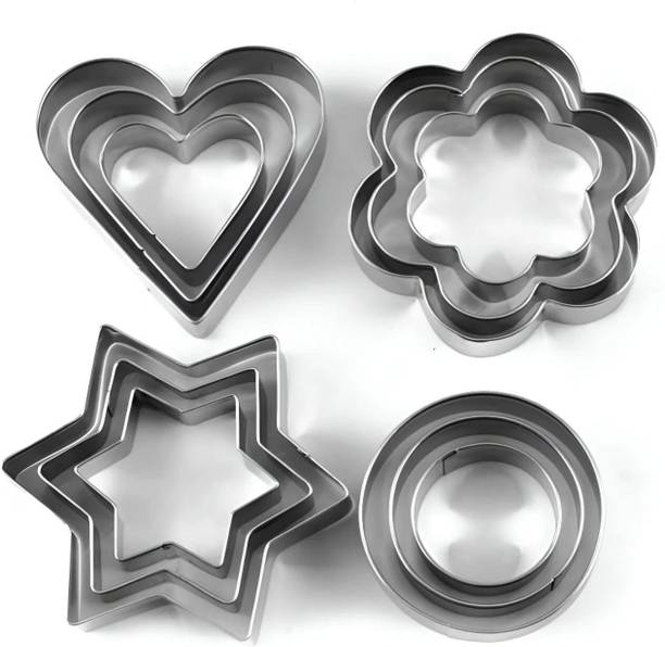 V Bright Cookie Cutter 12 Pcs Set Cookie Cutter