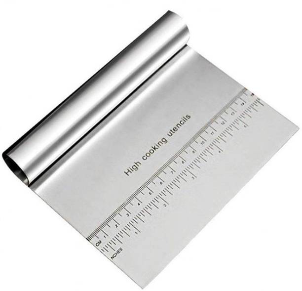 MAMYA Dough Cutters,Dough Bench Scraper for Baking Cake,Stainless Steel Pizza Cutter, Cookie Cutter