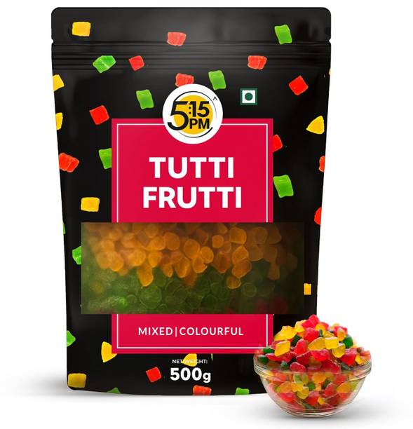 5:15PM Tutti Frutti 500gm | Mix Tutti Frutti Cherry | Tooty Fruity for Cake Baking Topping