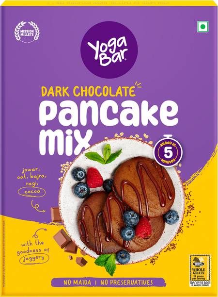 Yogabar Pancake Mix Chocolate - 150g Baking Powder