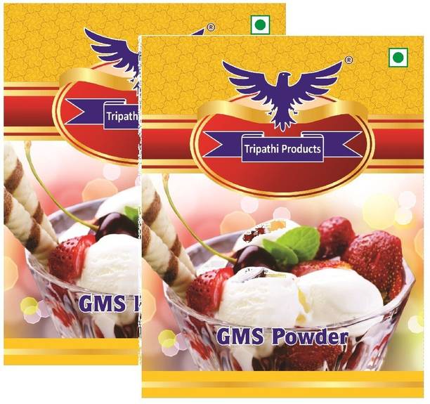 Tripathi Products GMS Powder Pack Of 2 Glycerol Monostearate (GMS) Powder