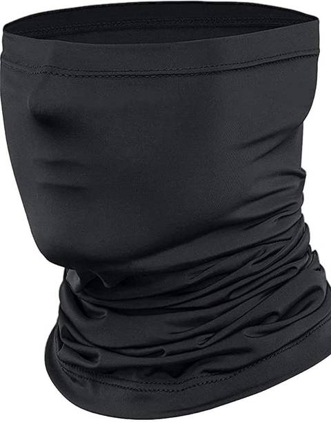 PAANAKIN Black Bike Face Mask for Men & Women