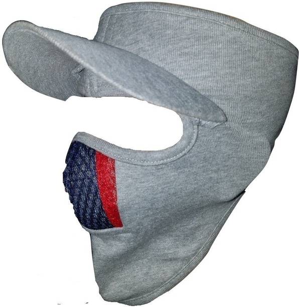 H-Store Grey Bike Face Mask for Men & Women