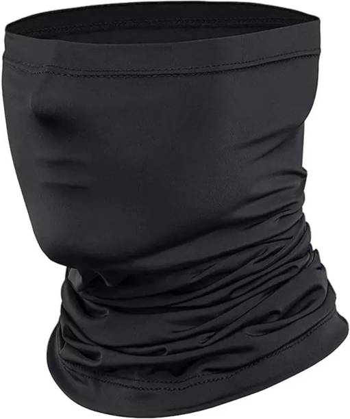 plutoprom Black Bike Face Mask for Men