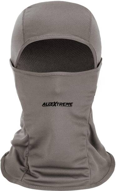 ऑलएक्सट्रीम ग्रे बाइक फेस मास्क पुरुष के लिए