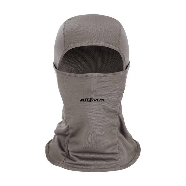 ALLEXTREME Grey Bike Face Mask for Men