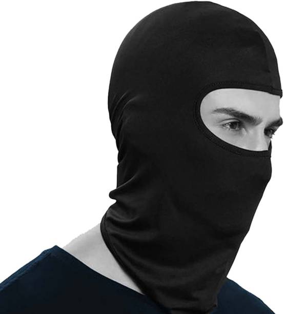 Kingsway Black Bike Face Mask for Men & Women
