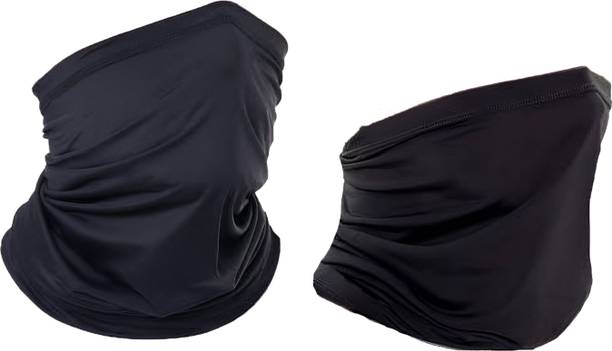 SEGOMS Black Bike Face Mask for Men & Women