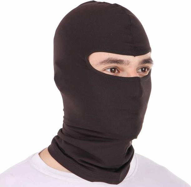 PAANAKIN Black Bike Face Mask for Men