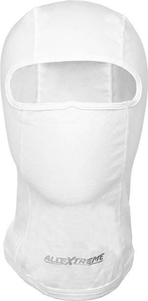 ऑलएक्सट्रीम सफेद बाइक फेस मास्क पुरुष के लिए