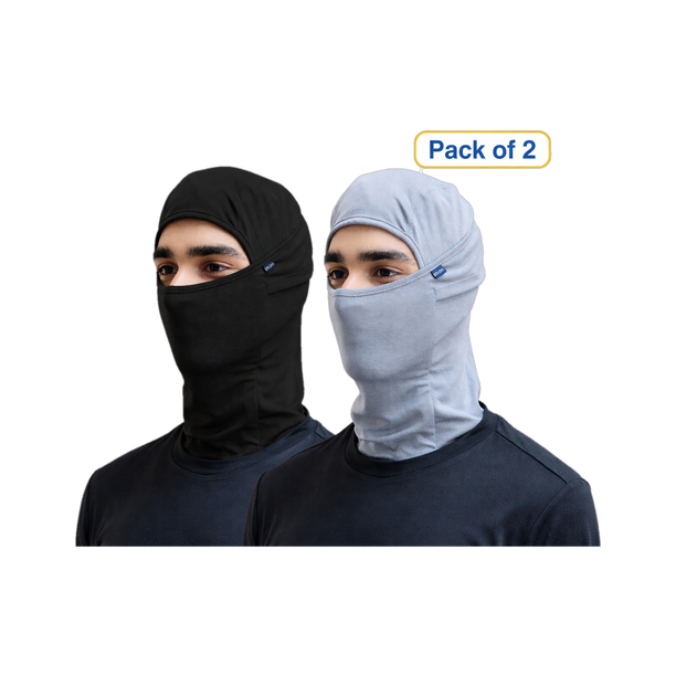 BOLDFIT Black, Grey Bike Face Mask for Men & Women