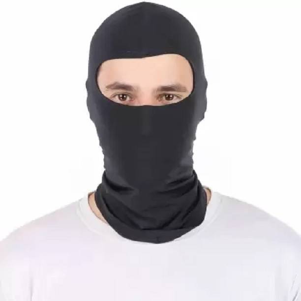 jazzy Black Bike Face Mask for Men