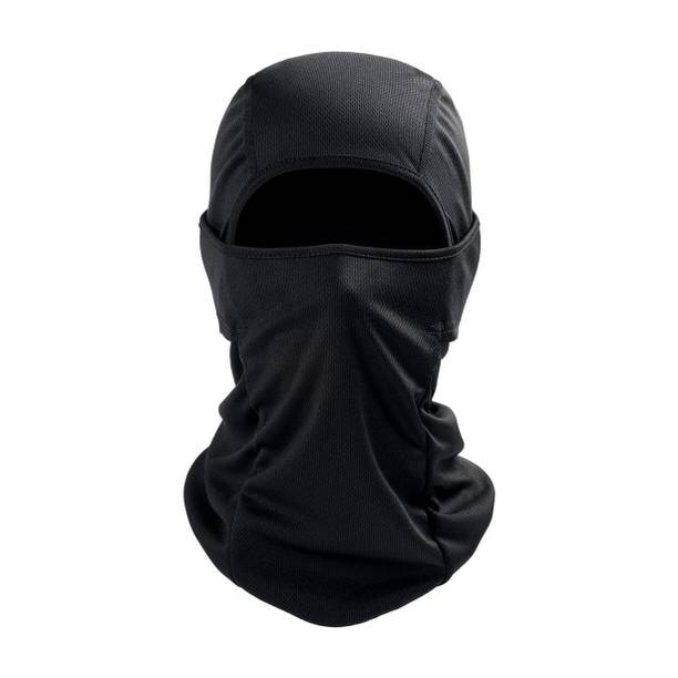 MozFit Black Bike Face Mask for Men & Women