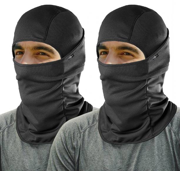 Kingsway Black Bike Face Mask for Men & Women