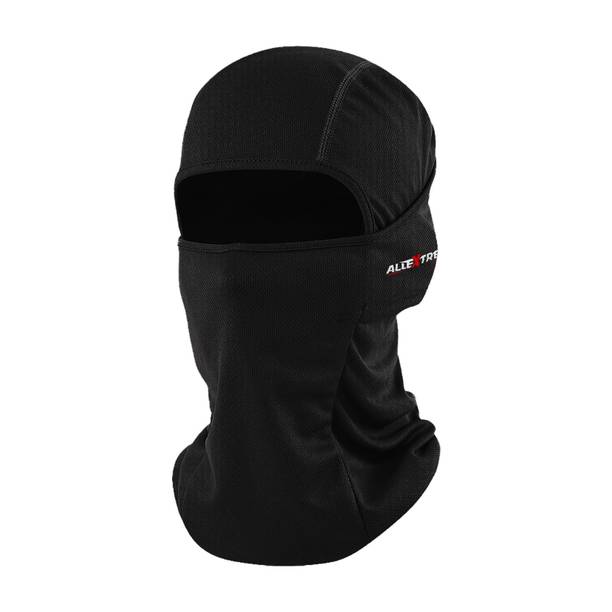 ALLEXTREME Black Bike Face Mask for Men