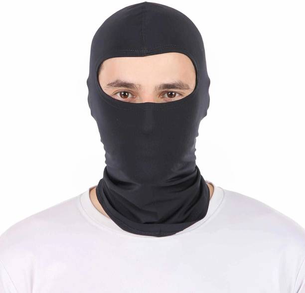 JUST JUNKIES Blue Bike Face Mask for Men