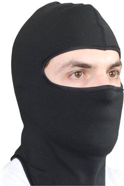 AOWBIKES Black Bike Face Mask for Men & Women