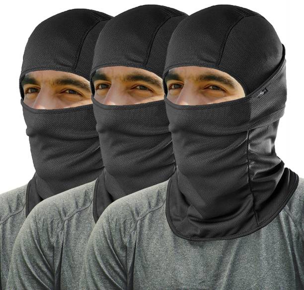 किंग्सवे काला बाइक फेस मास्क पुरुष और महिला के लिए